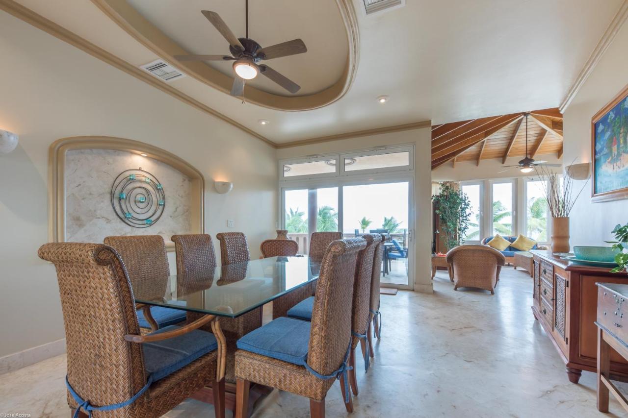 Belizean Cove Estates Luxury Beachfront Villa 圣佩德罗 外观 照片