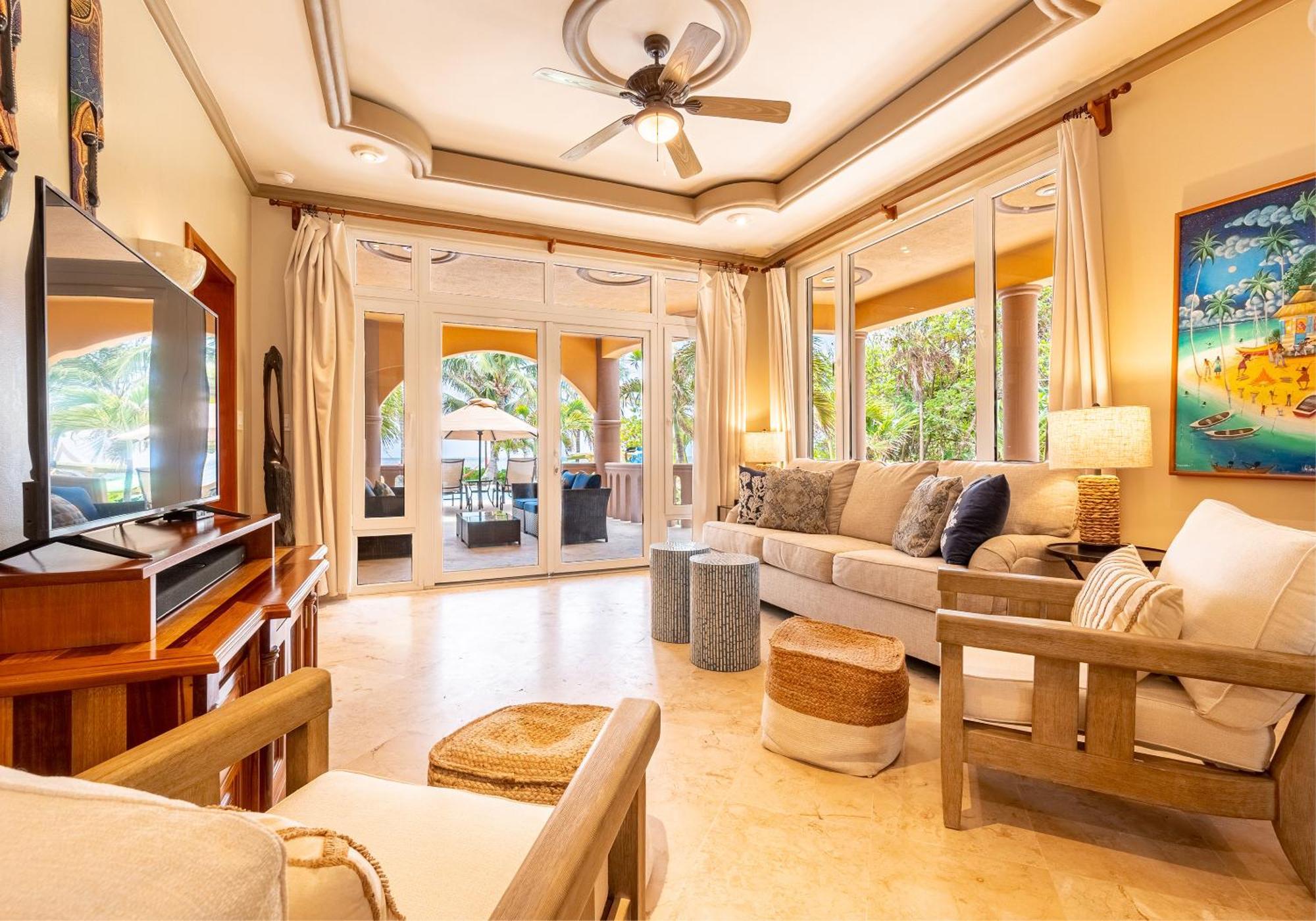 Belizean Cove Estates Luxury Beachfront Villa 圣佩德罗 外观 照片