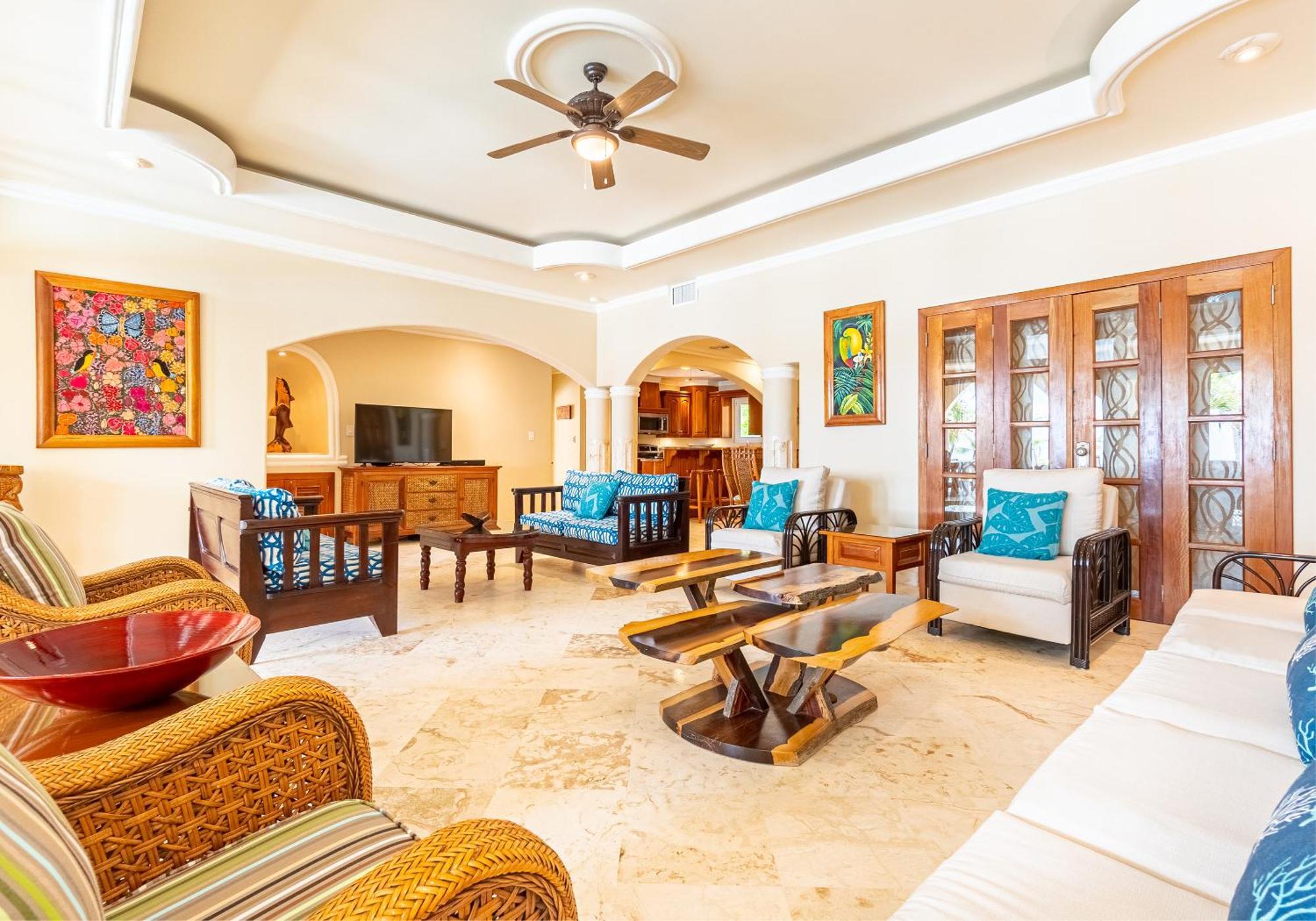 Belizean Cove Estates Luxury Beachfront Villa 圣佩德罗 外观 照片