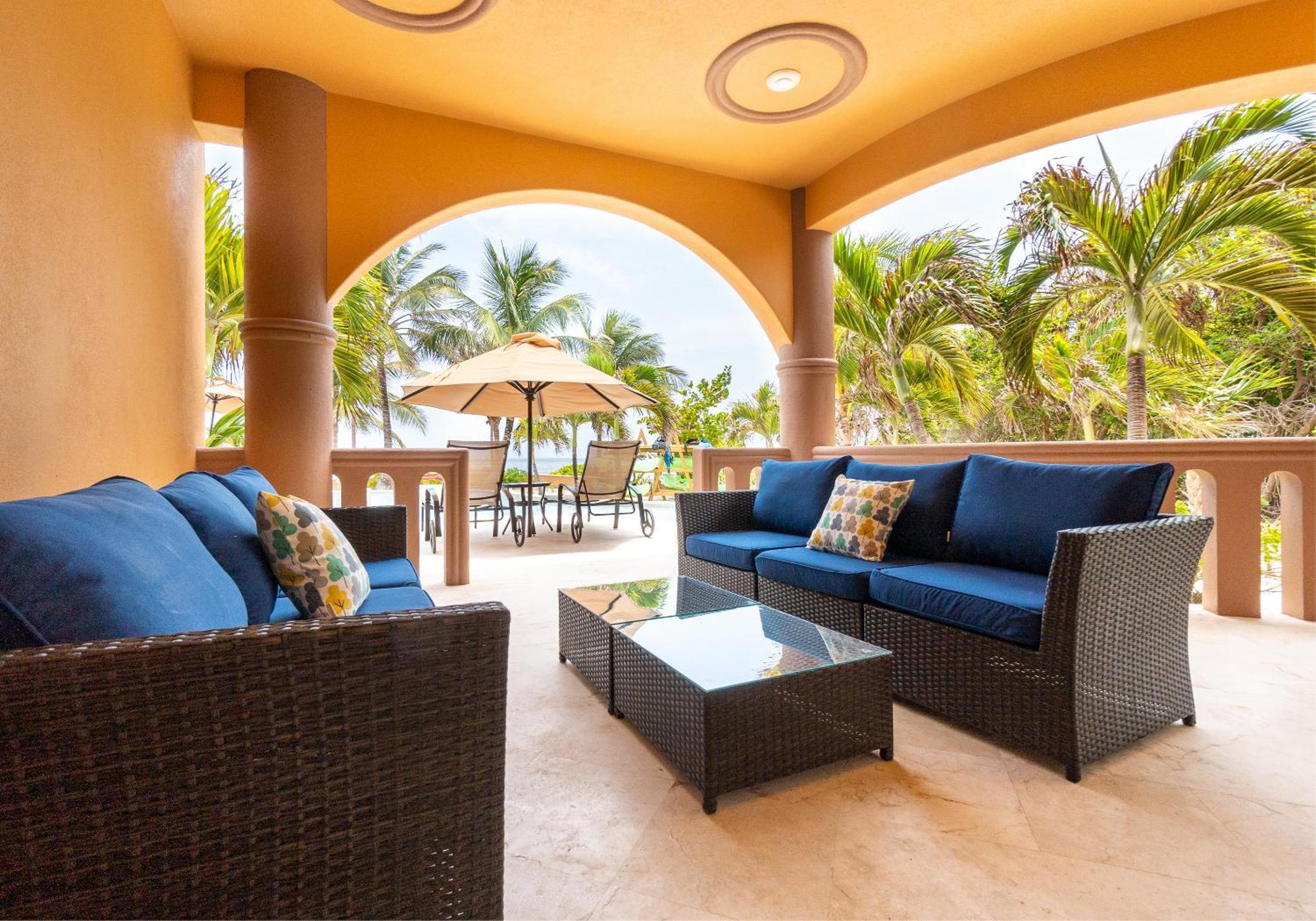 Belizean Cove Estates Luxury Beachfront Villa 圣佩德罗 外观 照片