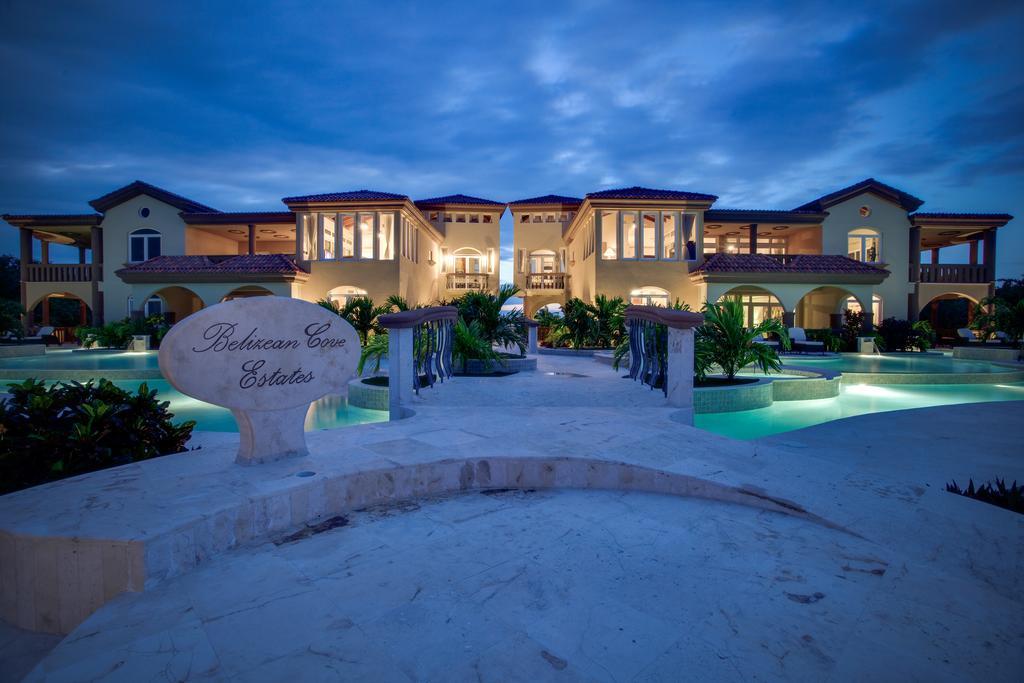 Belizean Cove Estates Luxury Beachfront Villa 圣佩德罗 外观 照片